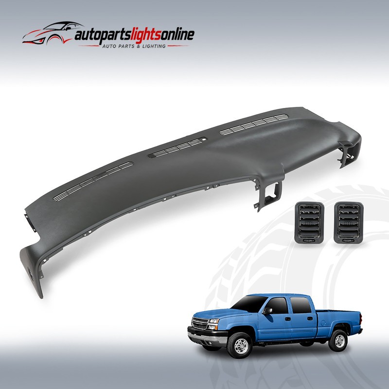 Molded Dash Cover Cap Board Fit For 1999-2006 Chevy Silverado Sierra Dark Gray