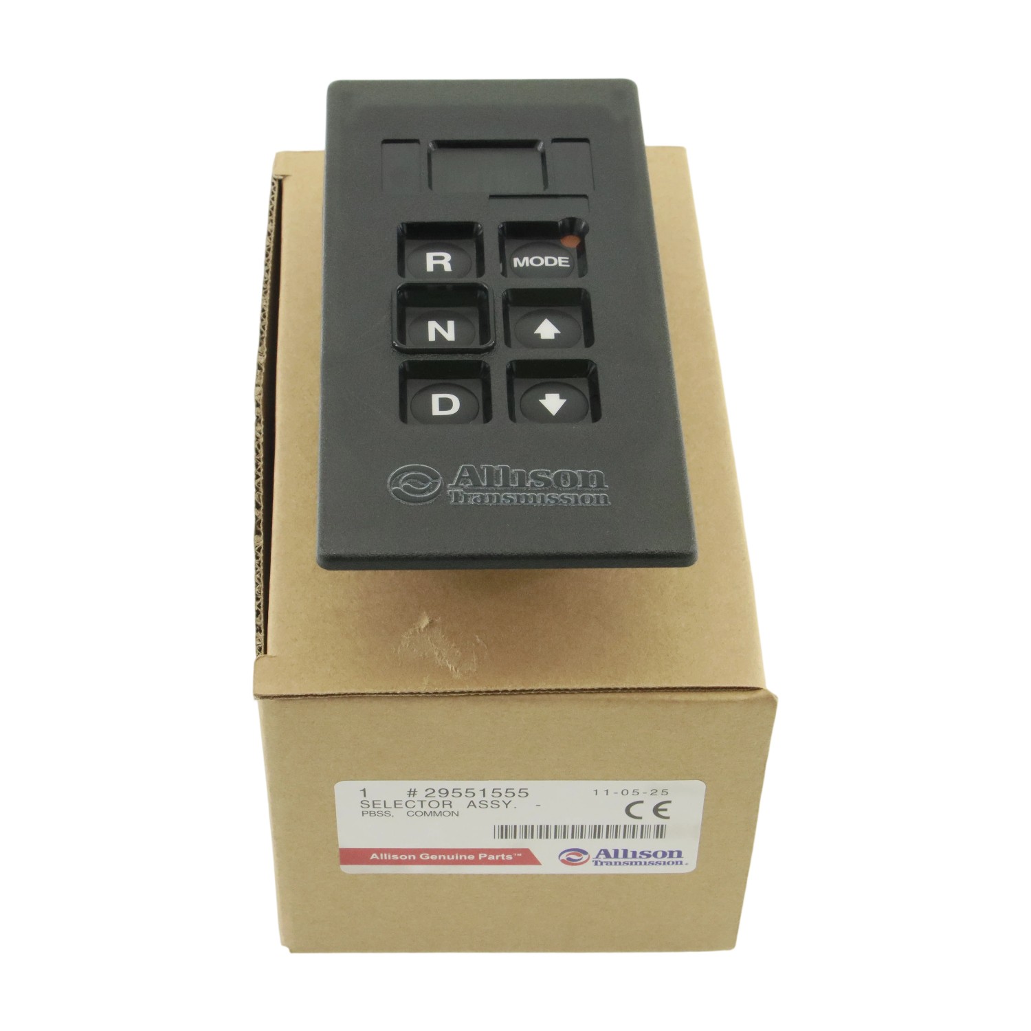 29551555, 29551495 Genuine Allison® Transmission Push Button Shift Selector