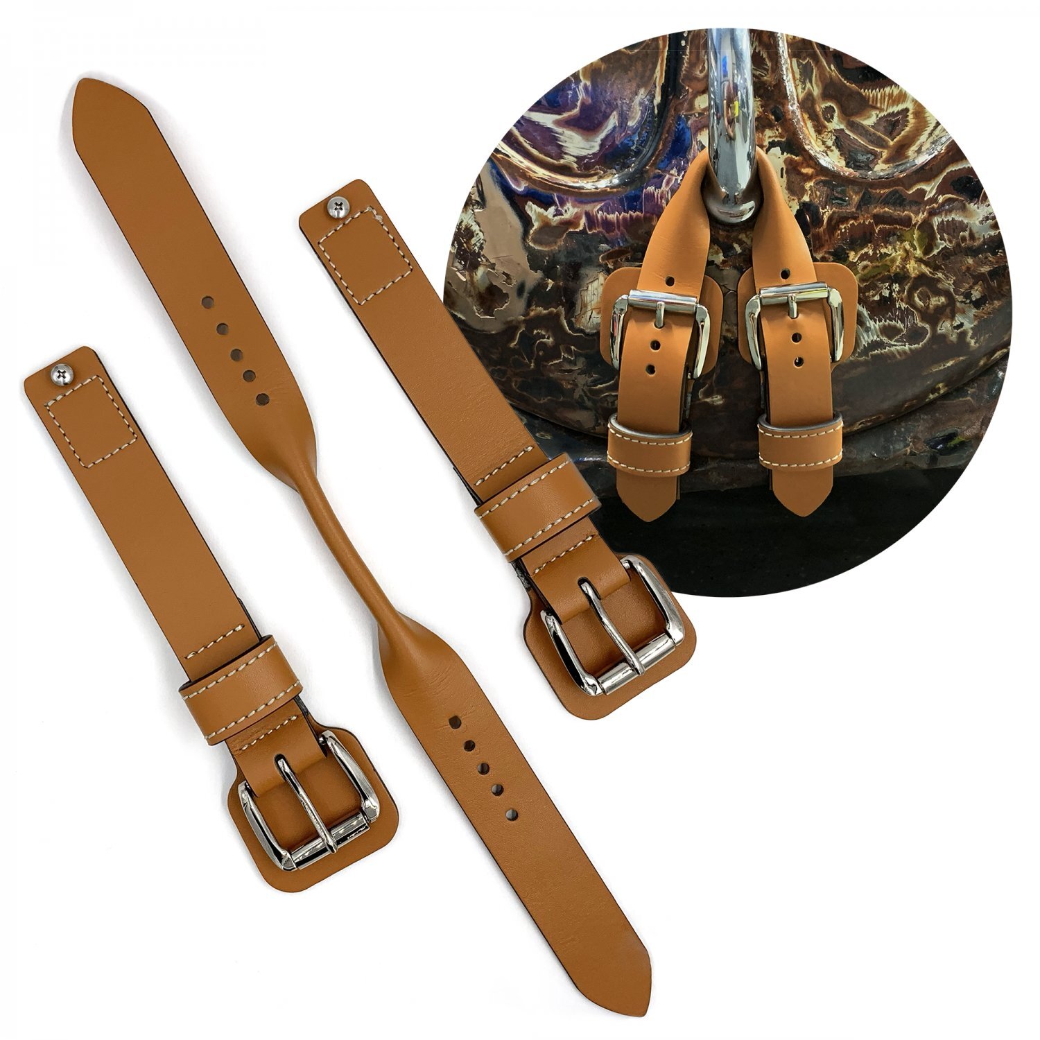 Rally Hood Strap for Volkswagen Beetle & German 356 vw bug oval split zwitter