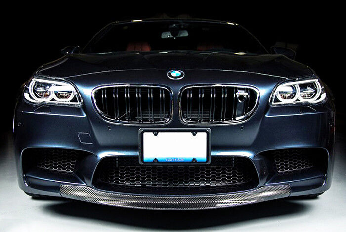 New Front Bumper Lip Wing Part For BMW 2010 F10 M5 Series Carbon Fiber RKP Style