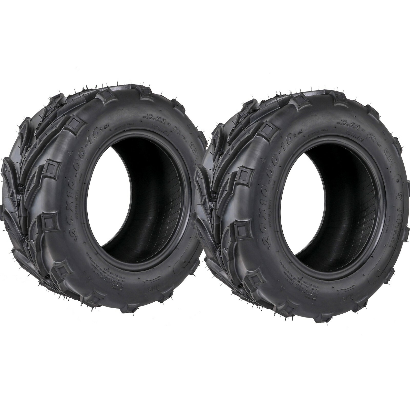 2pc 20x10.00-10 Tire 20x10x10 20x10.00x10 Lawn Mower Go Kart Turf Tires 20X10-10 2pc 20x10.00-10 Tire 20x10x10 20x10.00x10 Lawn Mower Go Kart Turf Tires 20X10-10