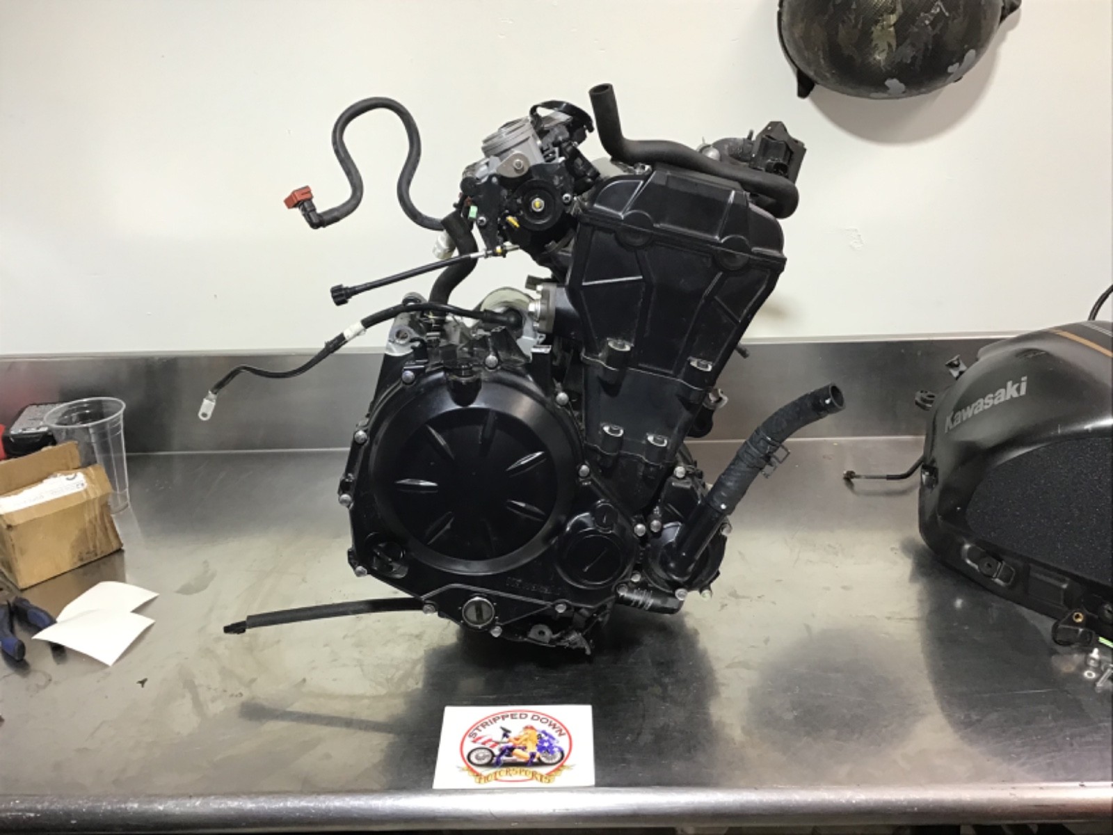 2023 Kawasaki ninja 650 motor 108 miles.