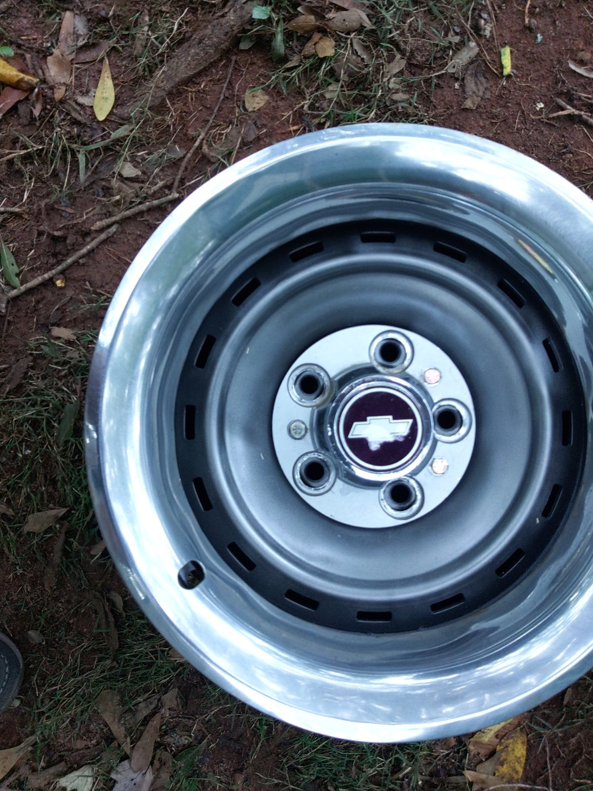 One 15x8 Rally Wheels CHEVROLET C10 Silverado Wheel Rim One 15x8 Rally Wheels CHEVROLET C10 Silverado Wheel Rim