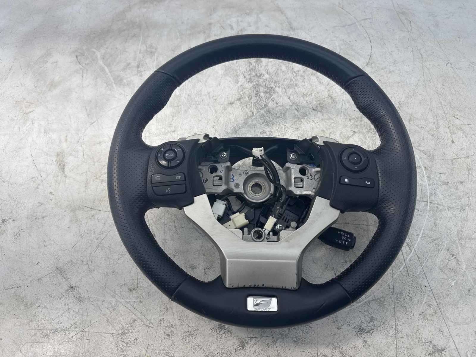 14-16 LEXUS IS300 IS350 Steering Wheel W/ Switch Button OEM