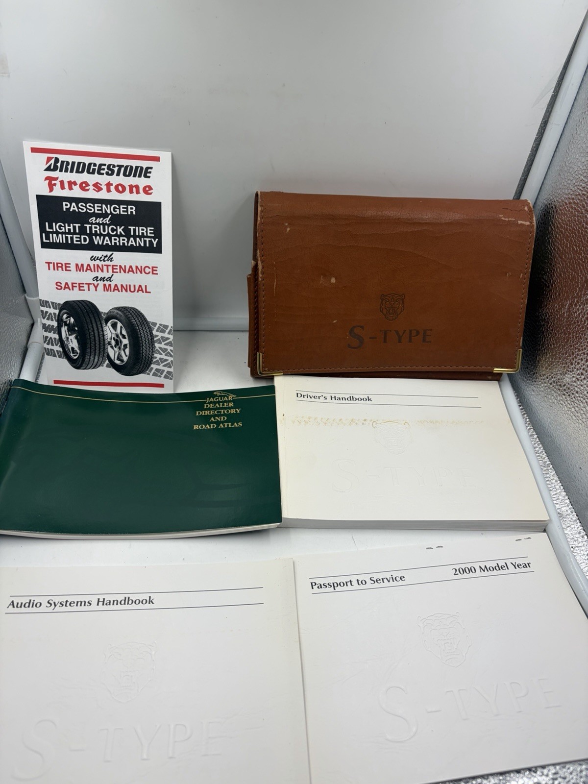 2000 Jaguar S-Type Owners Handbook Manual Wallet OEM