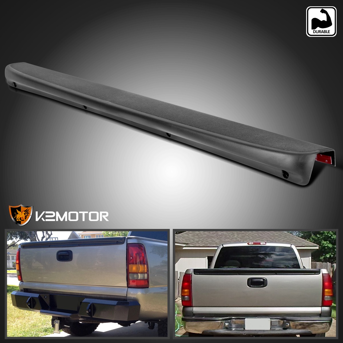 Fits 1999-2007 Chevy Silverado Fleetside BLS LT SLE Tailgate Molding Protector