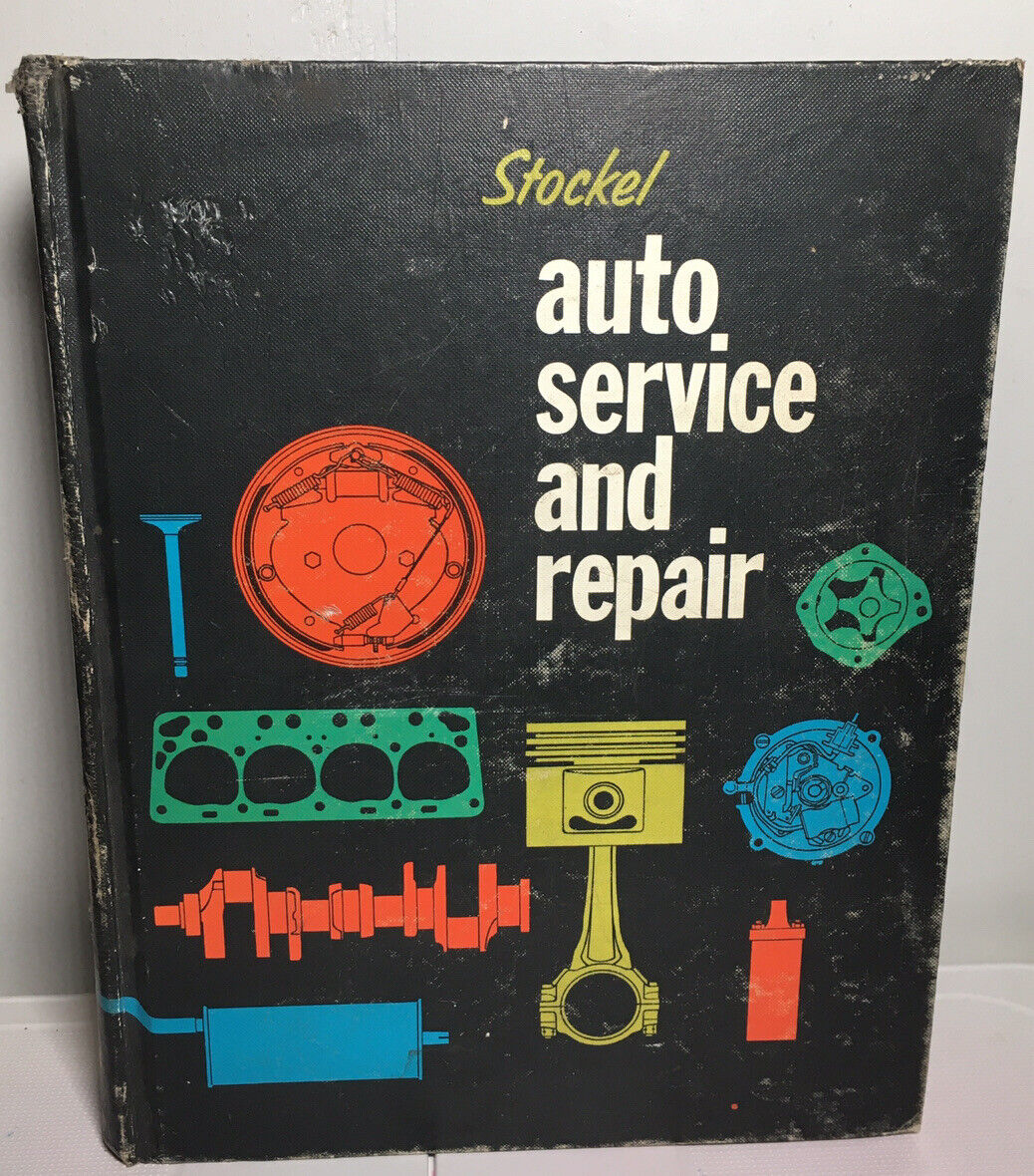 VINTAGE Stockel Auto Service & Repair Manual 1975 Hardback All Models Domestic