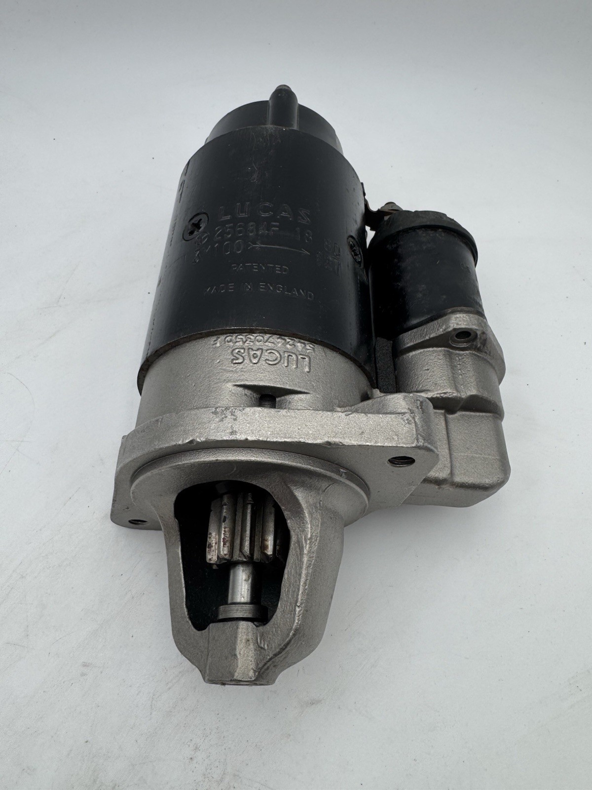 JAGUAR E-Type LUCAS STARTER S3114 MOTOR XJ 3.4 4.2 XK 8L COUPE 12V 25684F 1970s JAGUAR E-Type LUCAS STARTER S3114 MOTOR XJ 3.4 4.2 XK 8L COUPE 12V 25684F 1970s