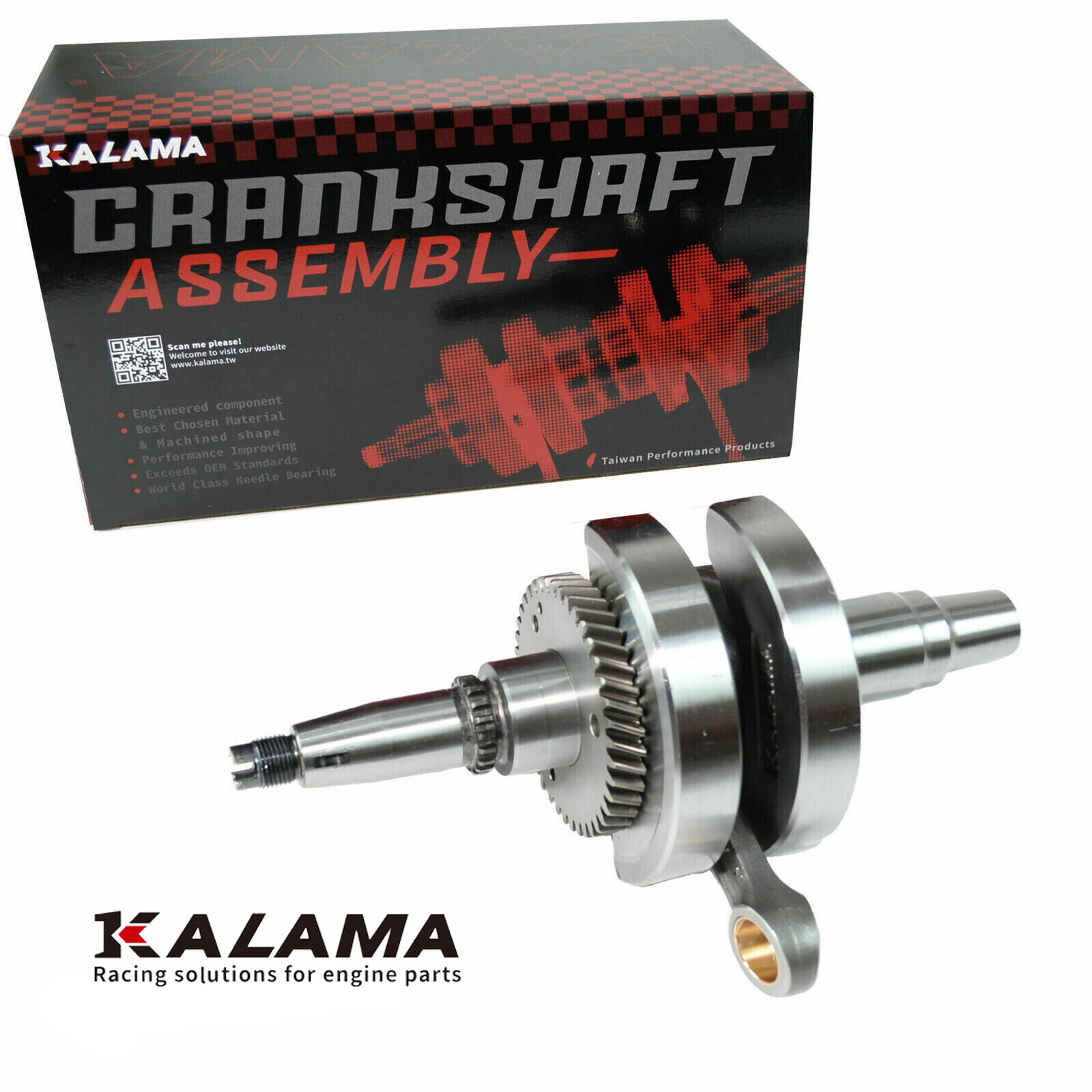 KALAMA CRANKSHAFT FOR POLARIS 2018-2021 RZR SPORTSMAN RANGER 570 #2206356