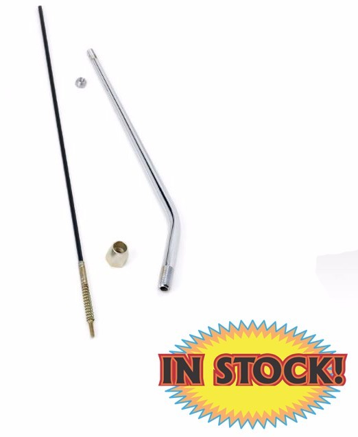 Lokar S-68148 - ATS Chromed Shifter Lever Replacement Kit -12