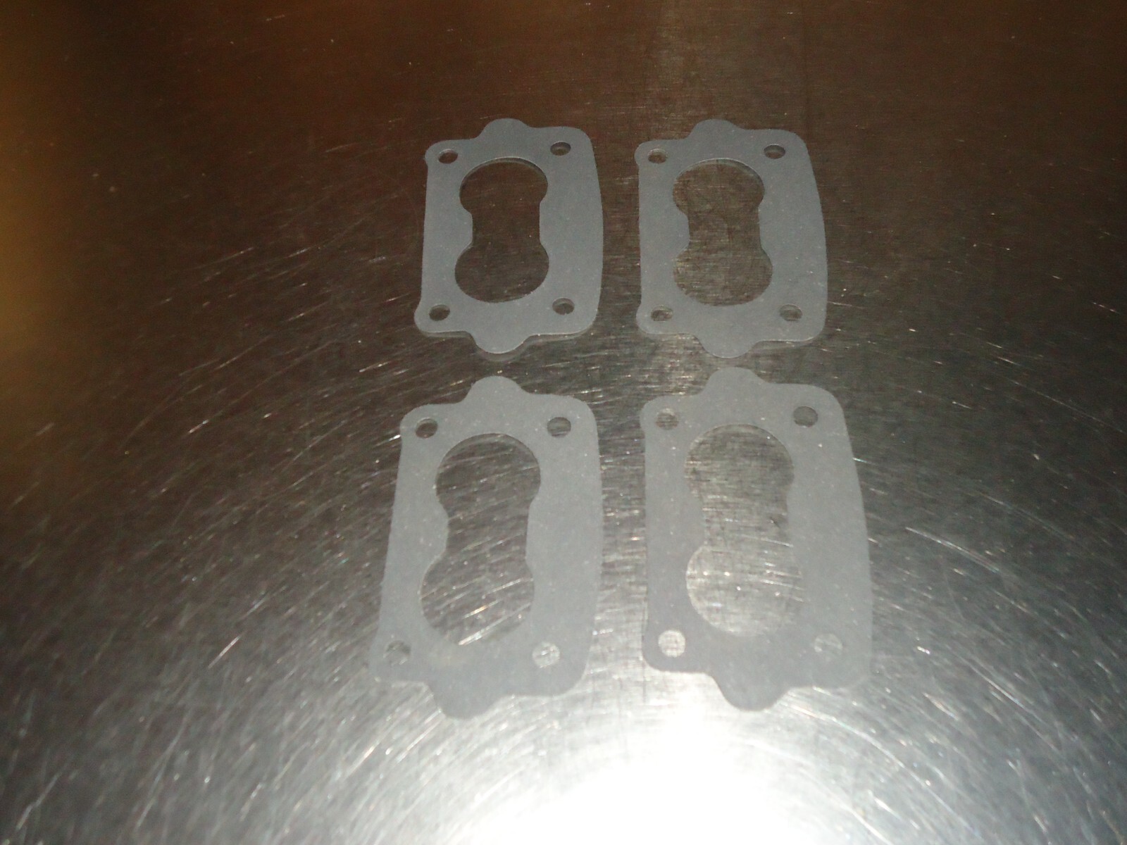 4) New Carburetor Mounting Flange Gasket Rochester 2-Barrel 2G 2GC 2GV Chevrolet