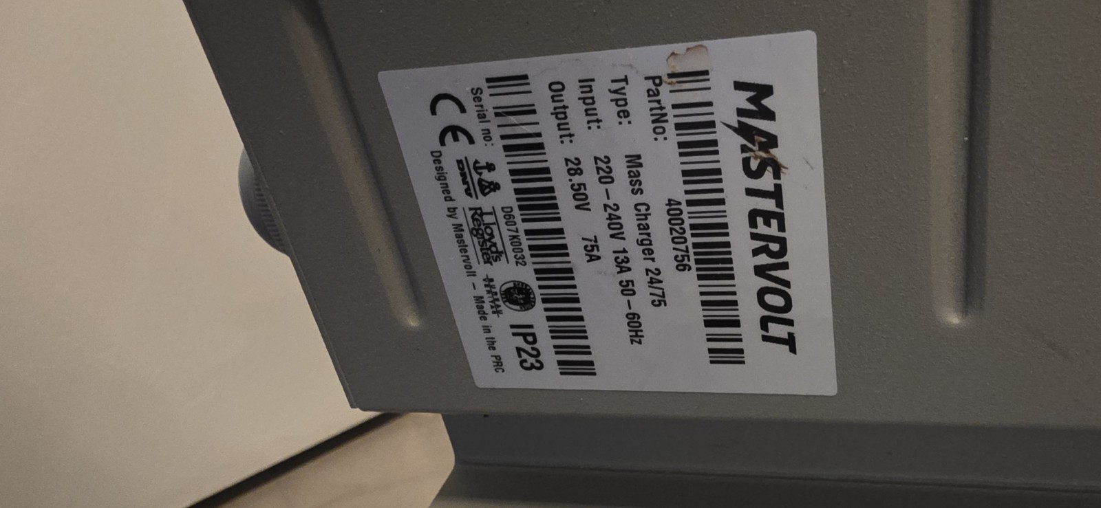 Mastervolt Mass Charger 24/75 DNV GL, MPN 40020756