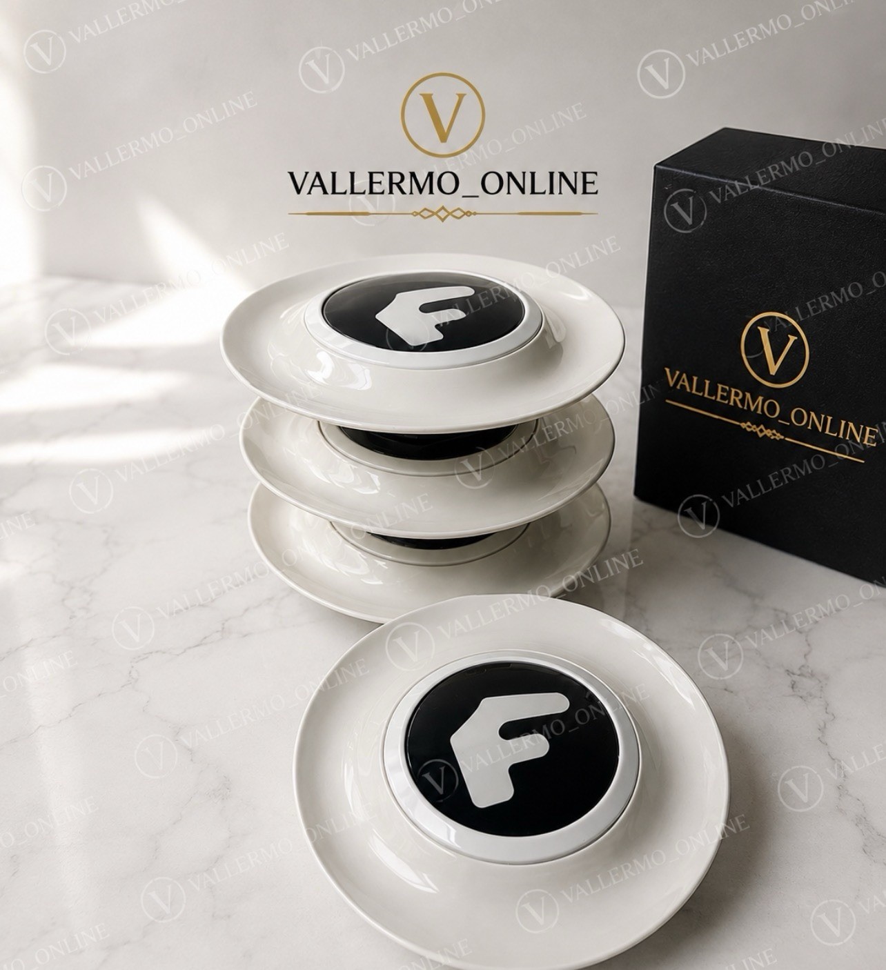 4X White Floating Center Caps Wheels XL Hubcap Rim Emblem For Forgiato White F 4X White Floating Center Caps Wheels XL Hubcap Rim Emblem For Forgiato White F