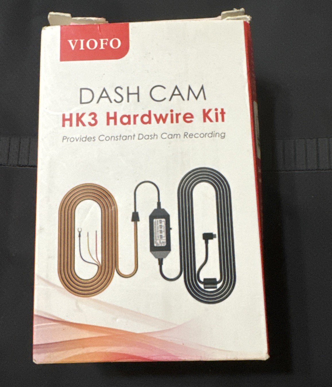 Viofo HK3 Hardwire Parking Mode Power Cable for A119 V3 & A129 Dash Cam Camera Viofo HK3 Hardwire Parking Mode Power Cable for A119 V3 & A129 Dash Cam Camera