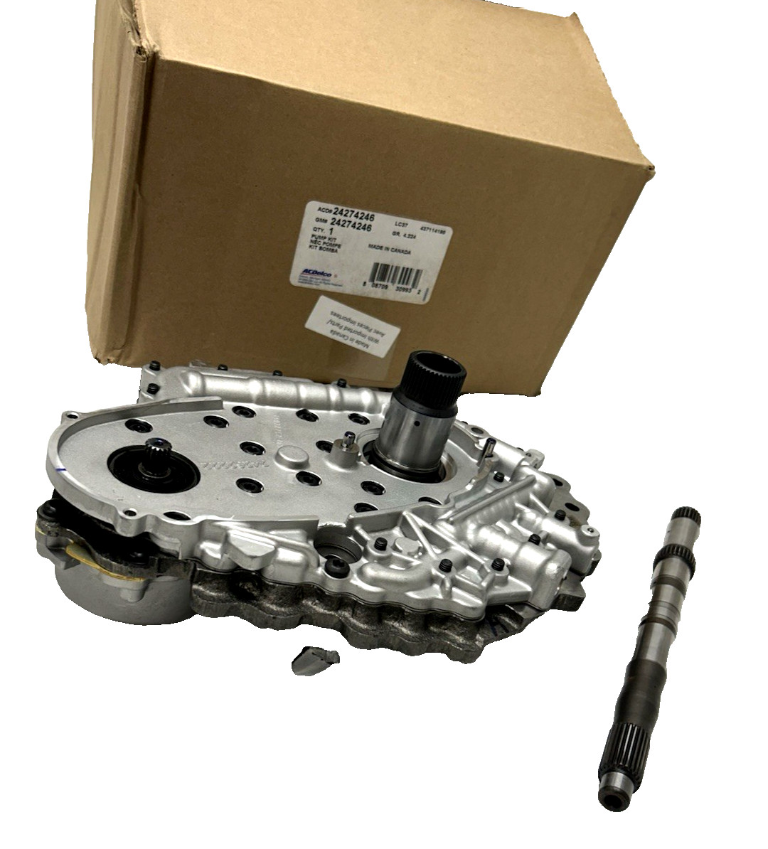 24274246 OEM ACDelco Automatic Transmission Fluid Pump With Shaft 2014-14 Malibu 24274246 OEM ACDelco Automatic Transmission Fluid Pump With Shaft 2014-14 Malibu