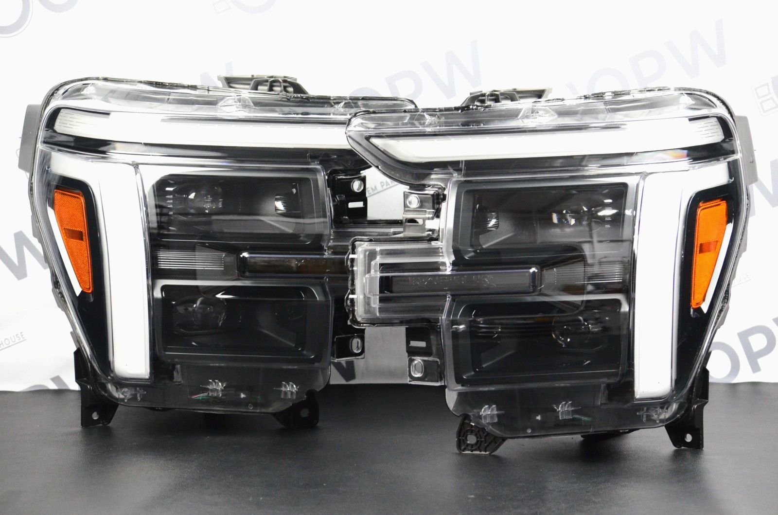 Perfect Complete 2024-2026 Ford F-150 Raptor Projector LED Headlight Set OEM