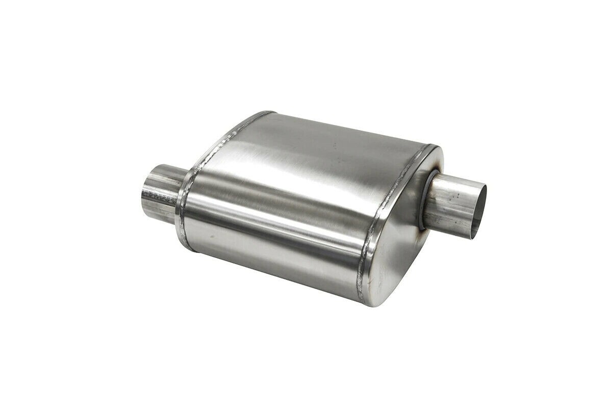 Corsa CP2500S Pro Series 304SS Muffler 2.5in Offset/Offset Universal