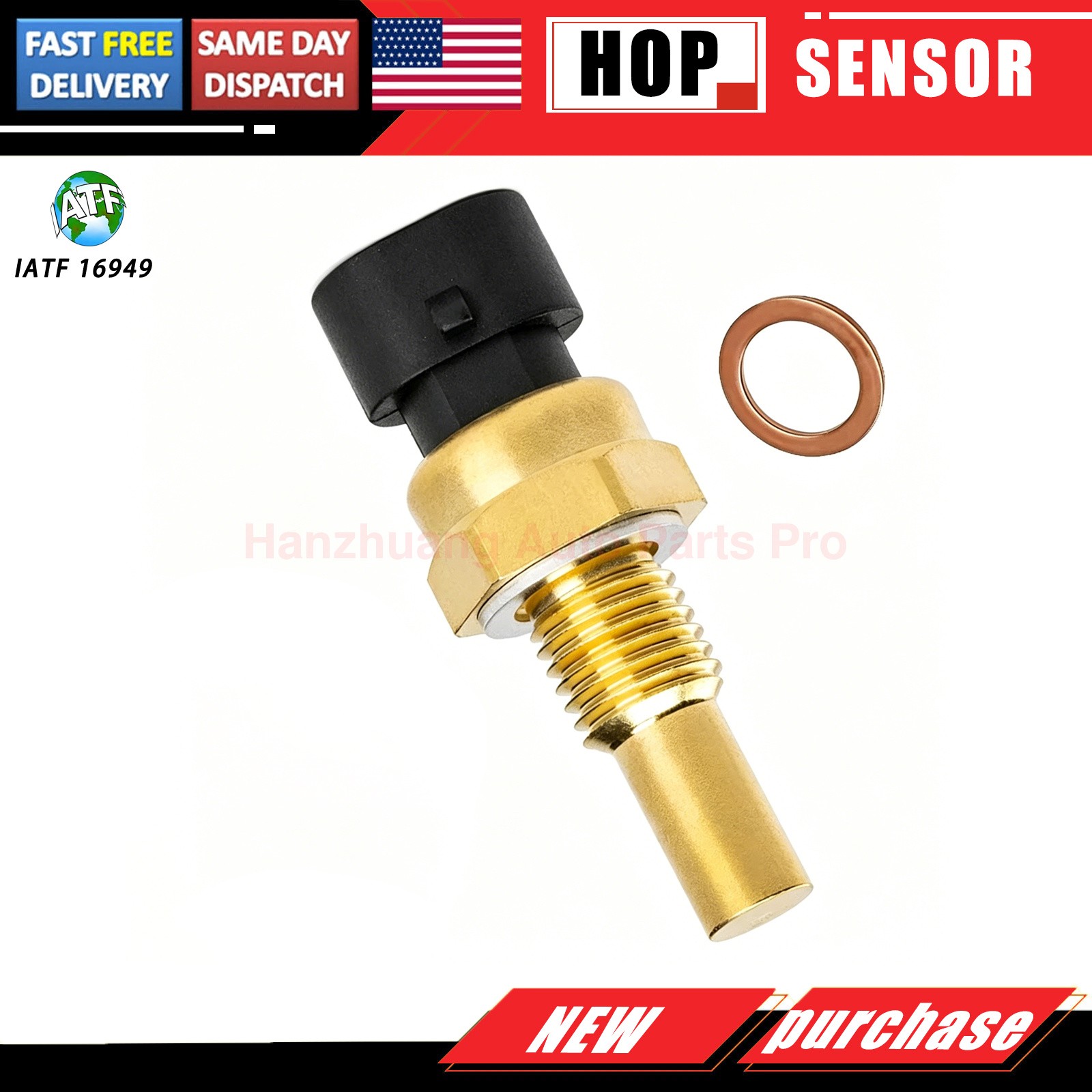 Coolant Temperature Temp Sensor For Chevy GMC TPI TBI LT1 LS1 LS2 4.8L 5.3L 6.0L Coolant Temperature Temp Sensor For Chevy GMC TPI TBI LT1 LS1 LS2 4.8L 5.3L 6.0L