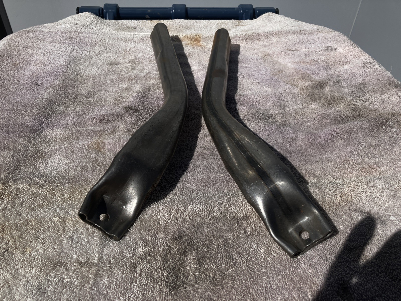 CORVETTE FRONT BUMPERETTE SUPPORT TUBES 1953 1954 1955 1956 1957 C1 Corvette