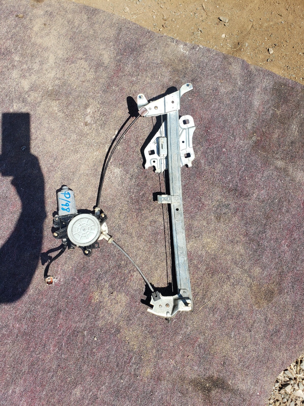 94-99 TOYOTA CELICA PASSENGER WINDOW REGULATOR & MOTOR TESTED OEM WARRANTY