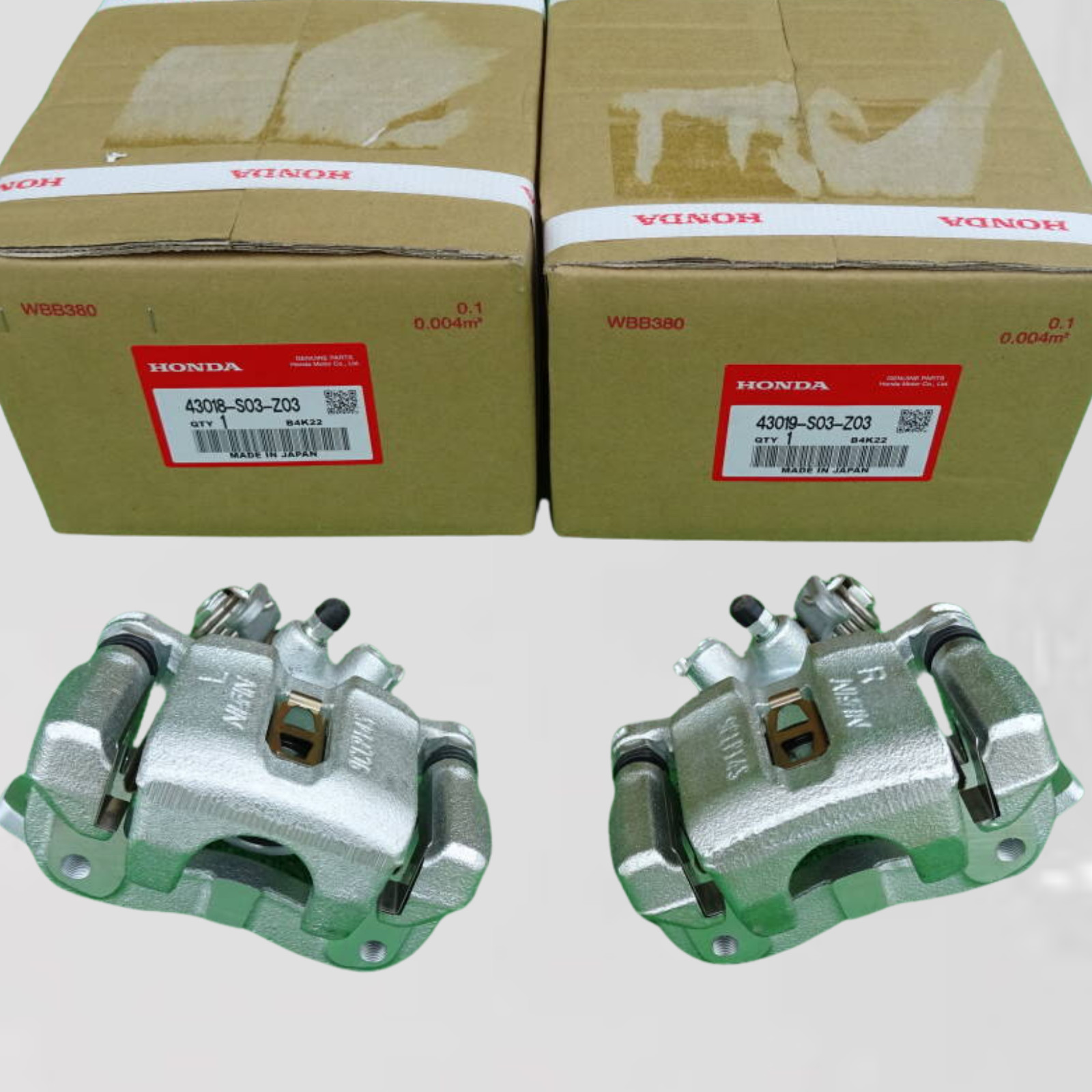 43018-S03-Z03 43019-S03-Z03 HONDA Civic EK9 Integra DC2 Rear Brake Caliper Set O