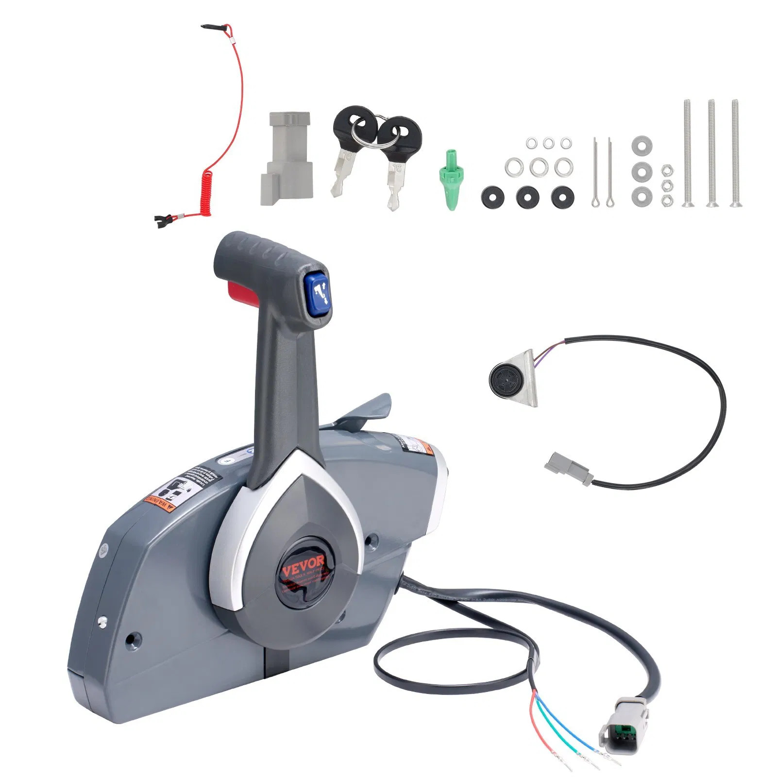 Boat Throttle Control Box 5006180 Side Mount for Evinrude Johnson Outboard Motor