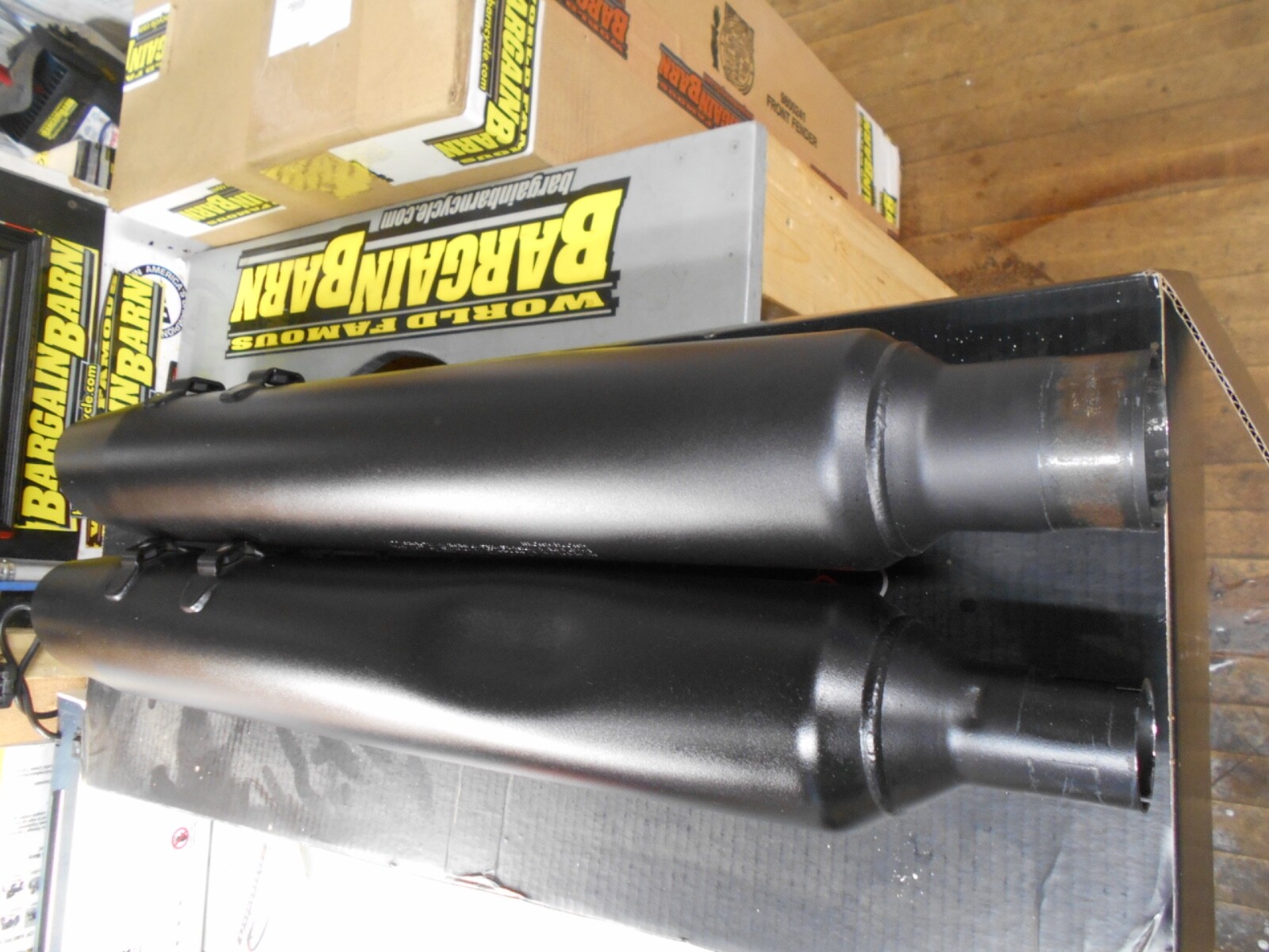🔥17-23 OEM Harley Touring Exhaust Mufflers M8 Ceramic Coated Milwaukee 8 BLACK 🔥17-23 OEM Harley Touring Exhaust Mufflers M8 Ceramic Coated Milwaukee 8 BLACK