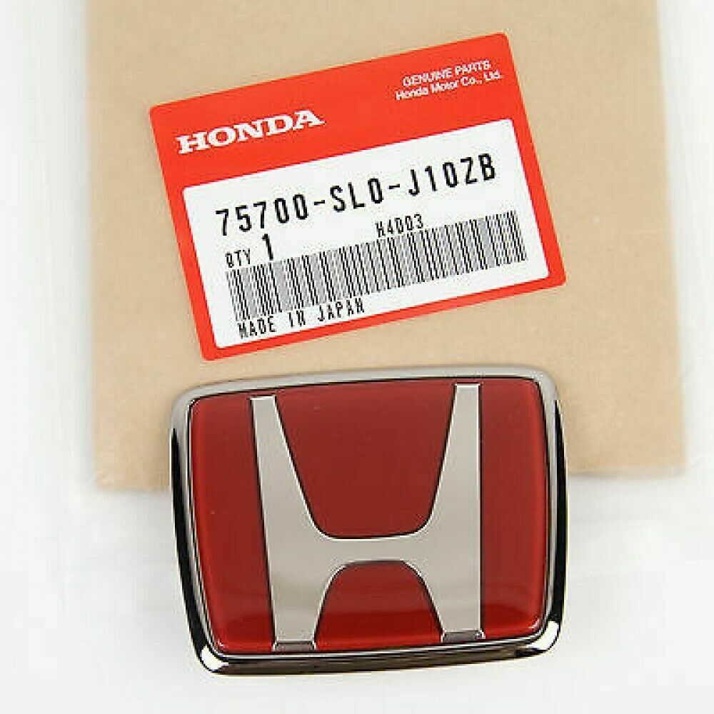 Honda NSX R77 91-01 Front Emblem Genuine 75700-SL0-J10ZB