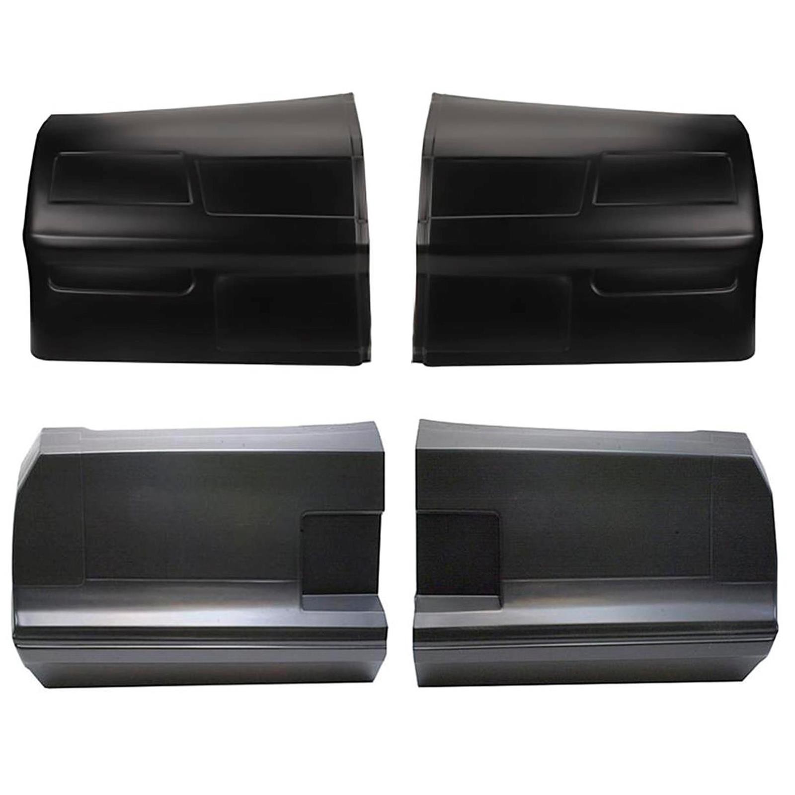 MD3 1981-88 Monte Carlo Stock Car Racing Nose/Bumper Kit, Black