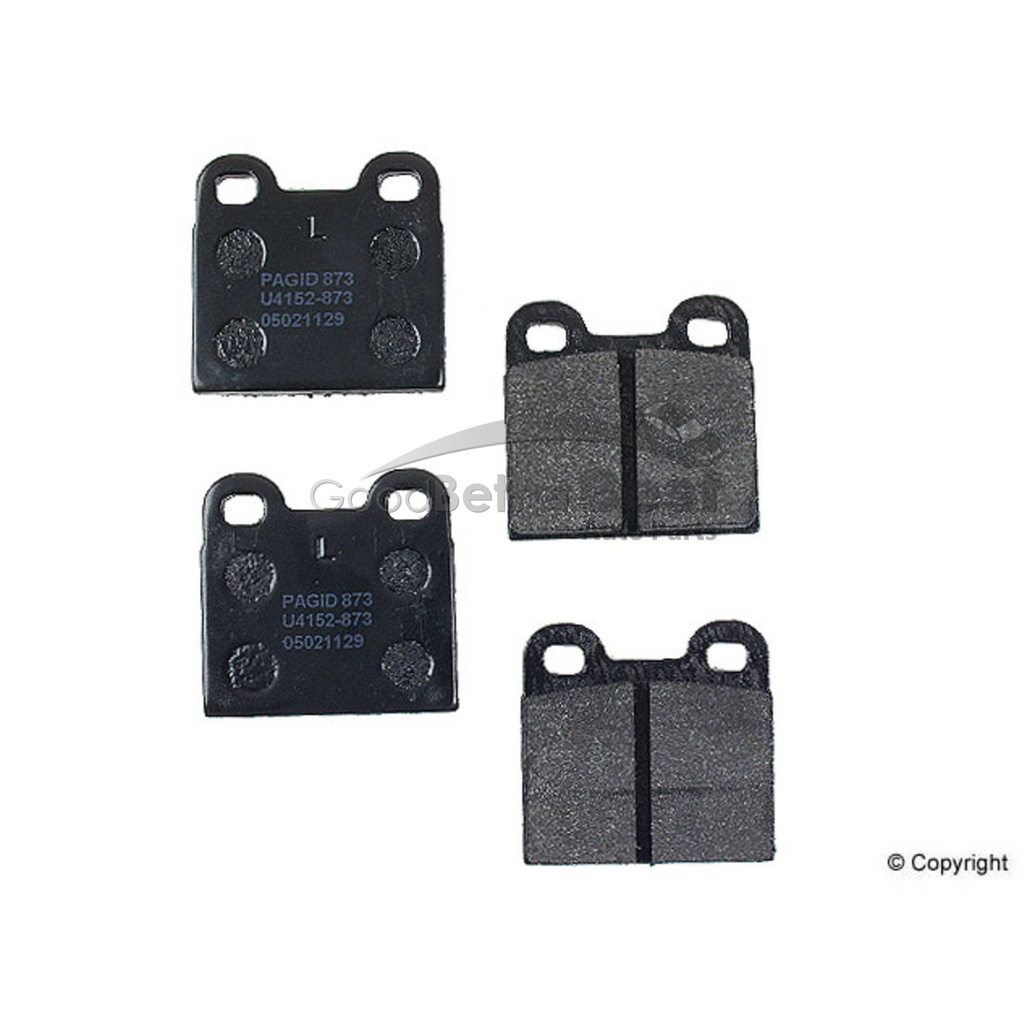 New Pagid Disc Brake Pad Set 758T0455 90135291513 for Porsche Saab Volkswagen VW