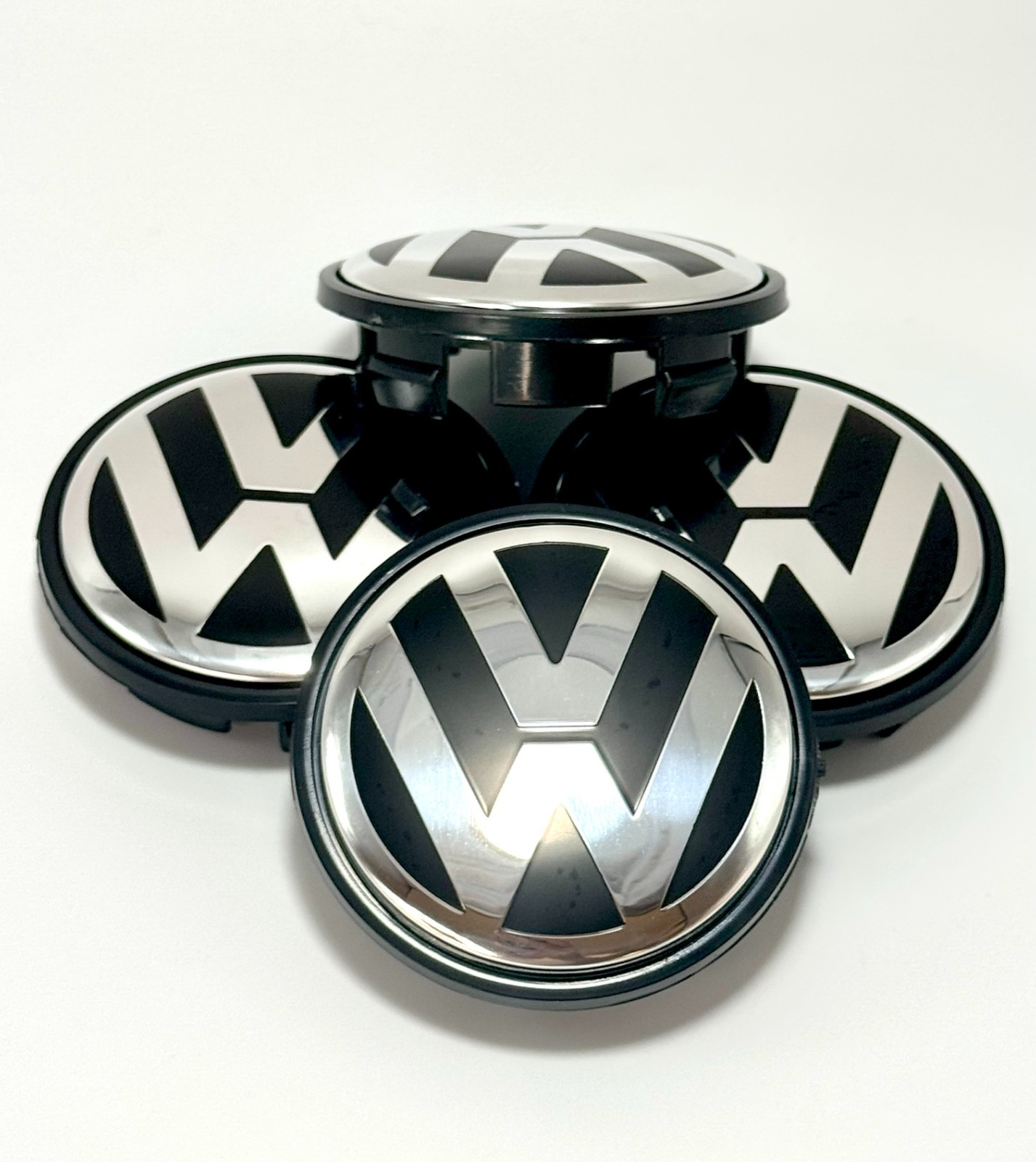 New Volkswagen 65mm 2.5 Wheel Cap - 4 pieces - Fits Jetta Passat Golf CC Tiguan New Volkswagen 65mm 2.5 Wheel Cap - 4 pieces - Fits Jetta Passat Golf CC Tiguan