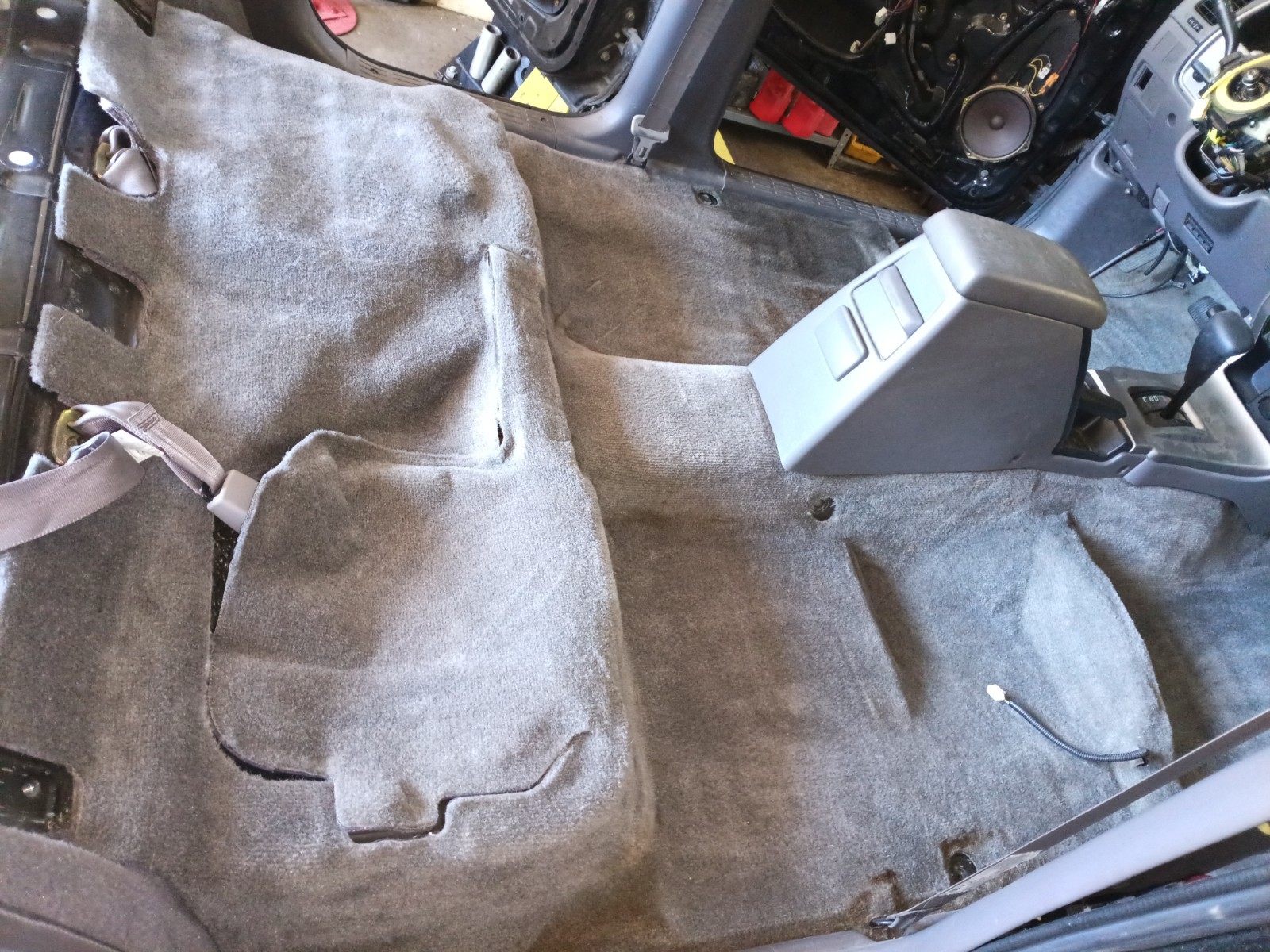 1996 - 2002 Toyota 4Runner Complete Floor Liner Carpet Grey OEM