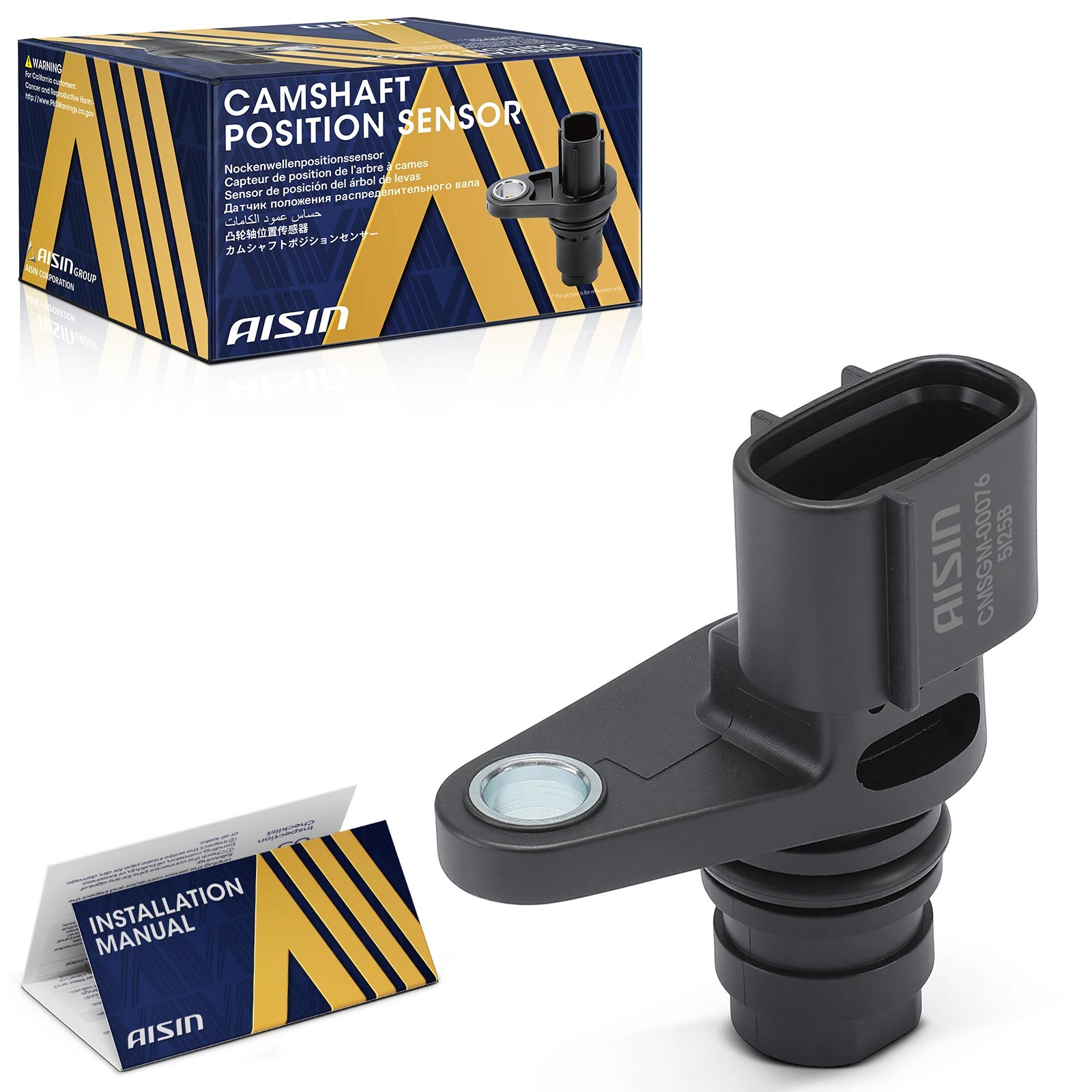 AISIN Camshaft Position Sensor for Chevrolet Silverado GMC Sierra 2500 HD 3500 AISIN Camshaft Position Sensor for Chevrolet Silverado GMC Sierra 2500 HD 3500