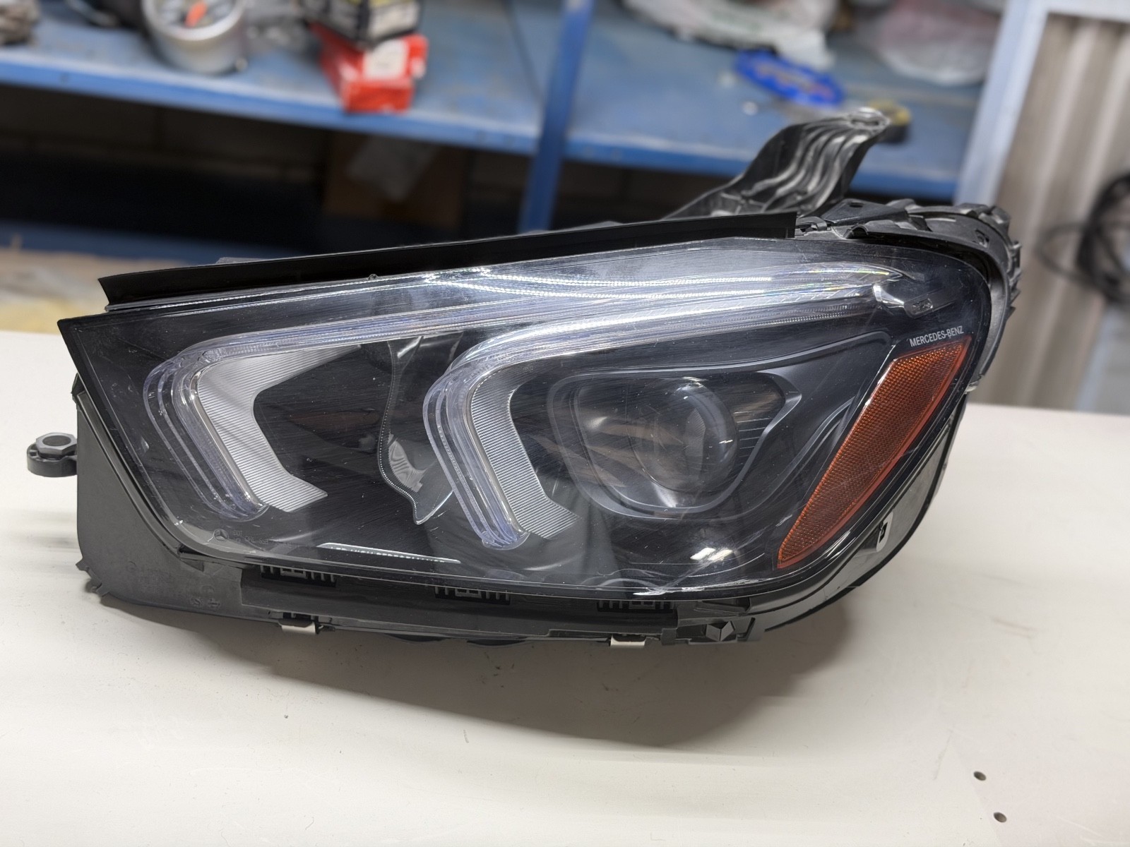 2020-2023 Mercedes-Benz GLE350 GLE580 Left LH Single Projector LED Headlight OEM