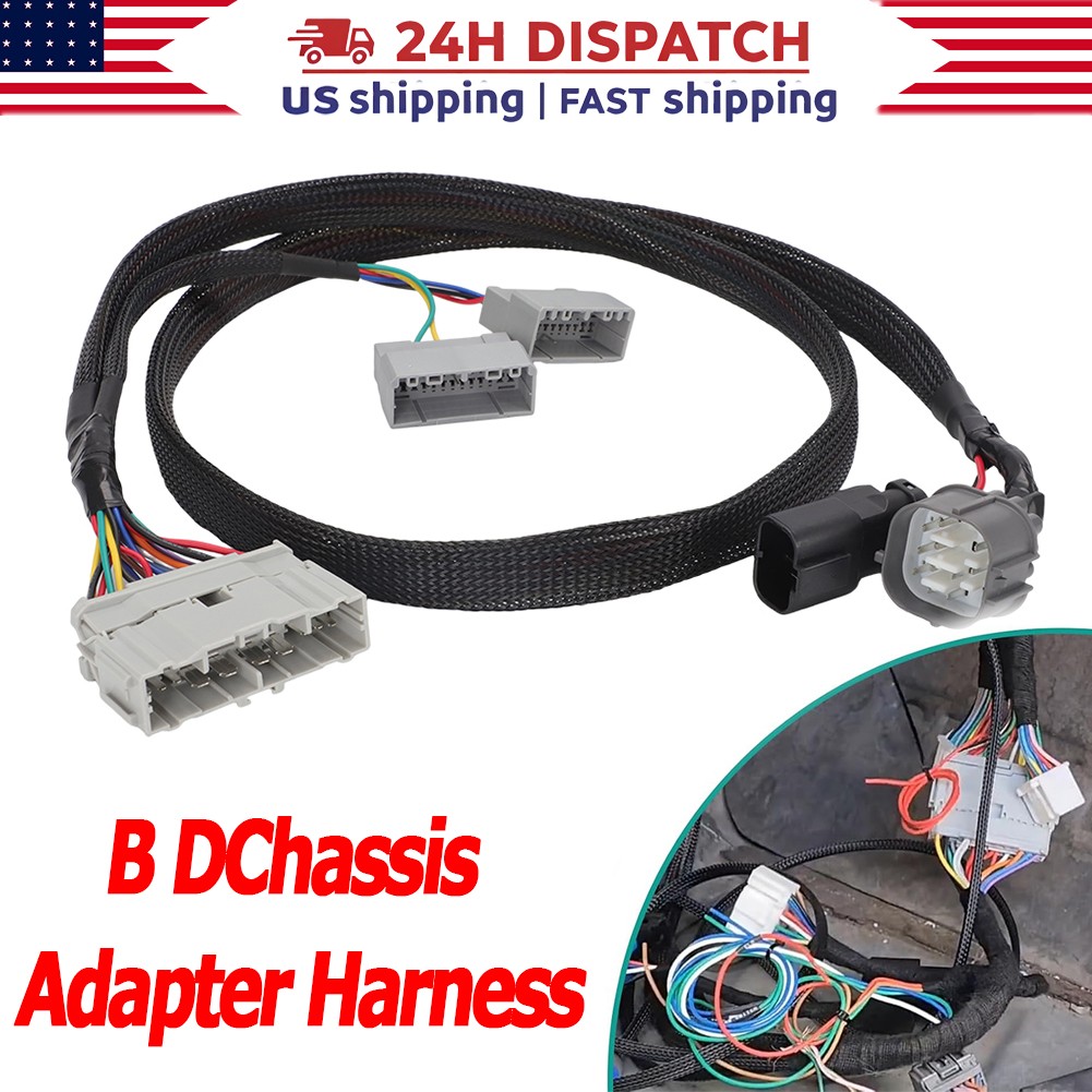 B Series D Series Chassis Adapter Harness For Honda Civic 92-95 EG DC2 Integra