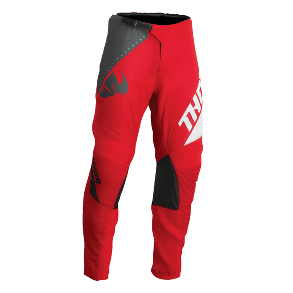 Thor Sector Edge Red and White MX Off Road Pants Men's Sizes 28 - 32 Thor Sector Edge Red and White MX Off Road Pants Men's Sizes 28 - 32