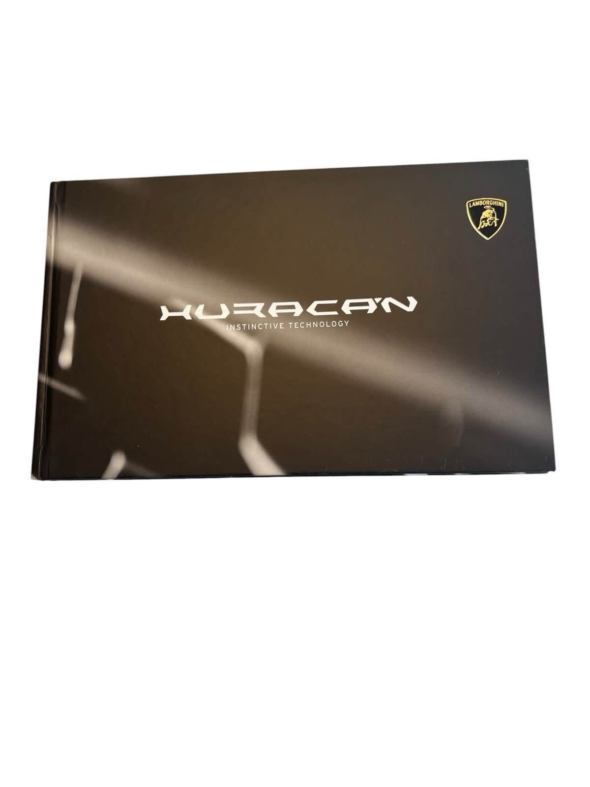 OEM 2018 Lamborghini Huracan Instinctive Technology Hardback Book 906240023 OEM 2018 Lamborghini Huracan Instinctive Technology Hardback Book 906240023