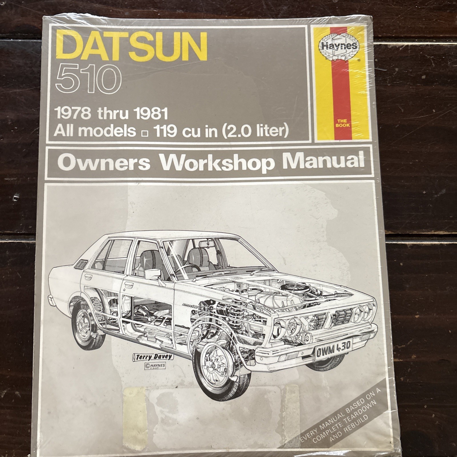 Haynes Datsun 510 1978-1981 All Models 119 CU (2.0L) Repair Manual NEW Haynes Datsun 510 1978-1981 All Models 119 CU (2.0L) Repair Manual NEW