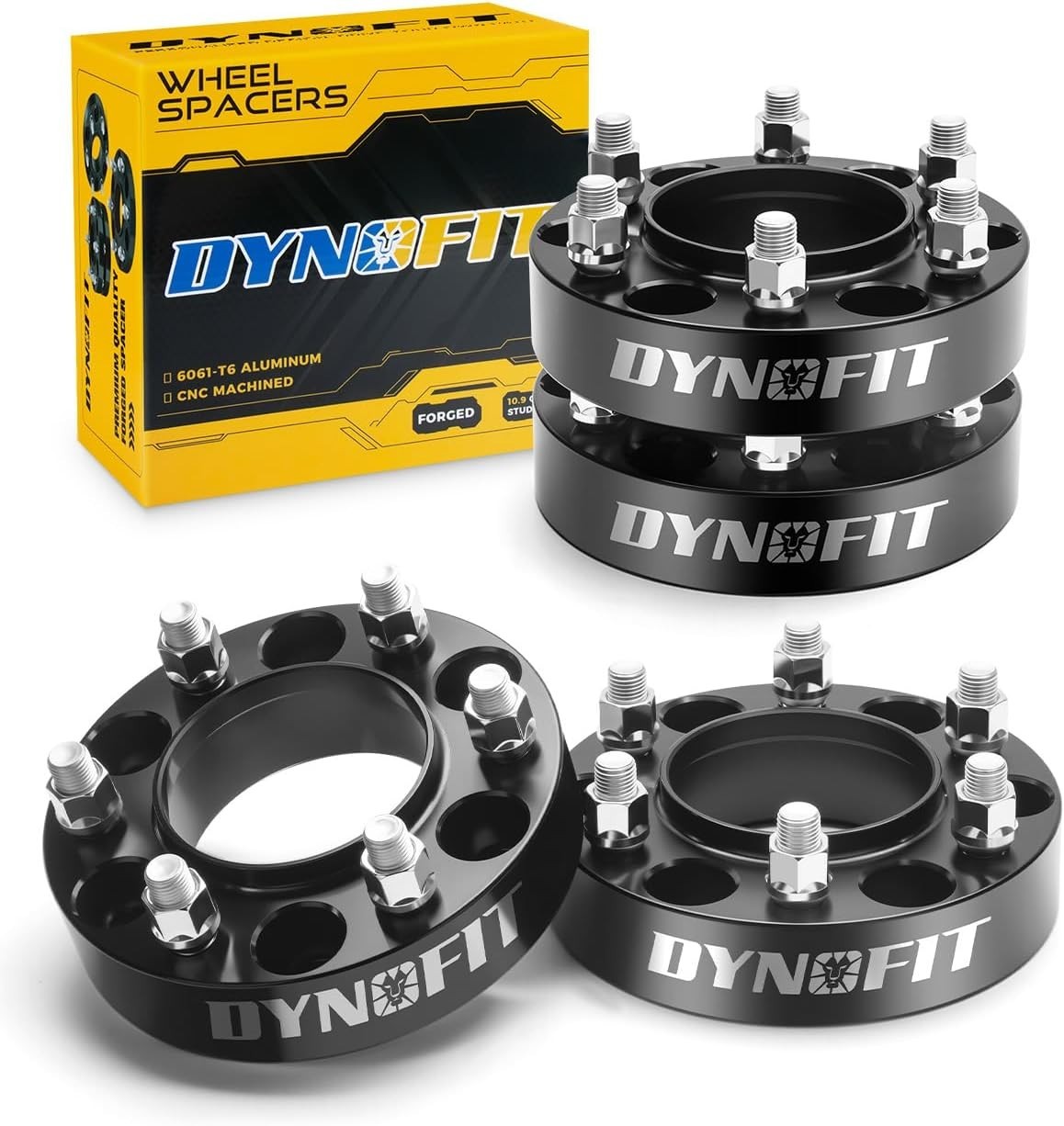 Dynofit 4pcs 1.5in 6x5.5\'\' Wheel Spacer For Toyota Tacoma 4Runner Tundra Sequoia Dynofit 4pcs 1.5in 6x5.5\'\' Wheel Spacer For Toyota Tacoma 4Runner Tundra Sequoia