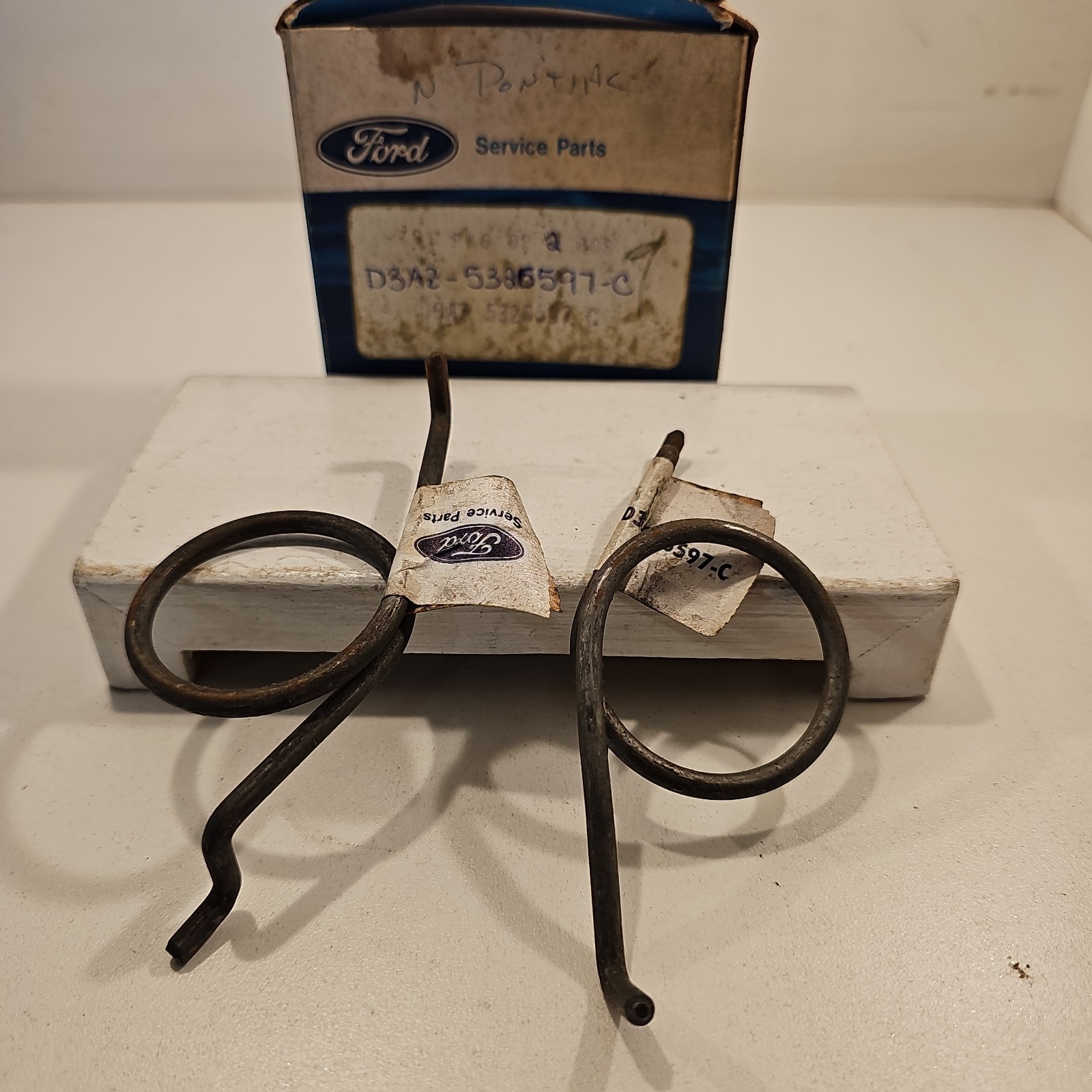 2x NOS 1973-78 FORD GALAXIE LTD COUNTRY SQUIRE REAR DOOR LATCH ACTUATOR ROD