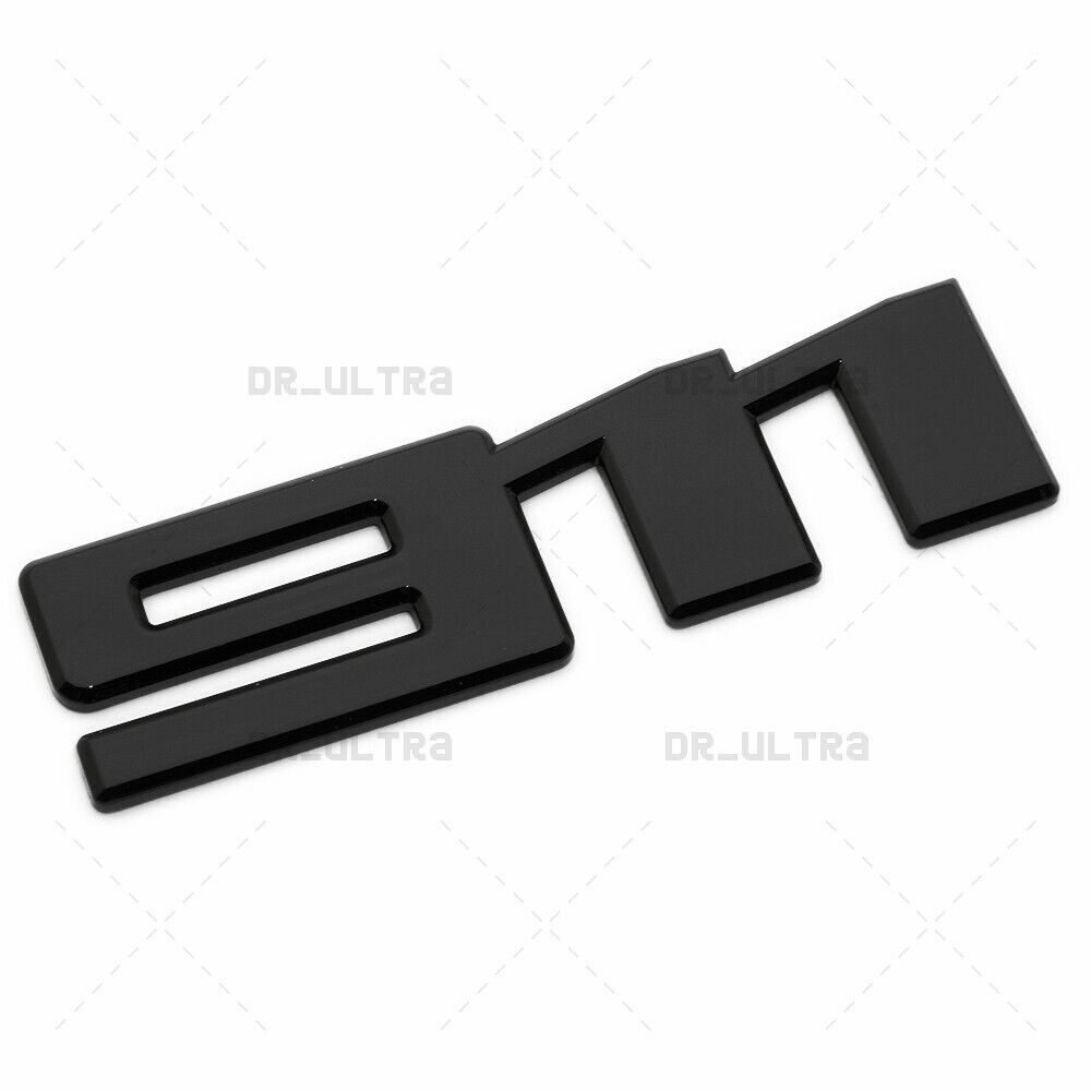 2020-2024 Gloss Black For 911 Letters Rear Deck Lid Badge Liftgate Emblem Sport