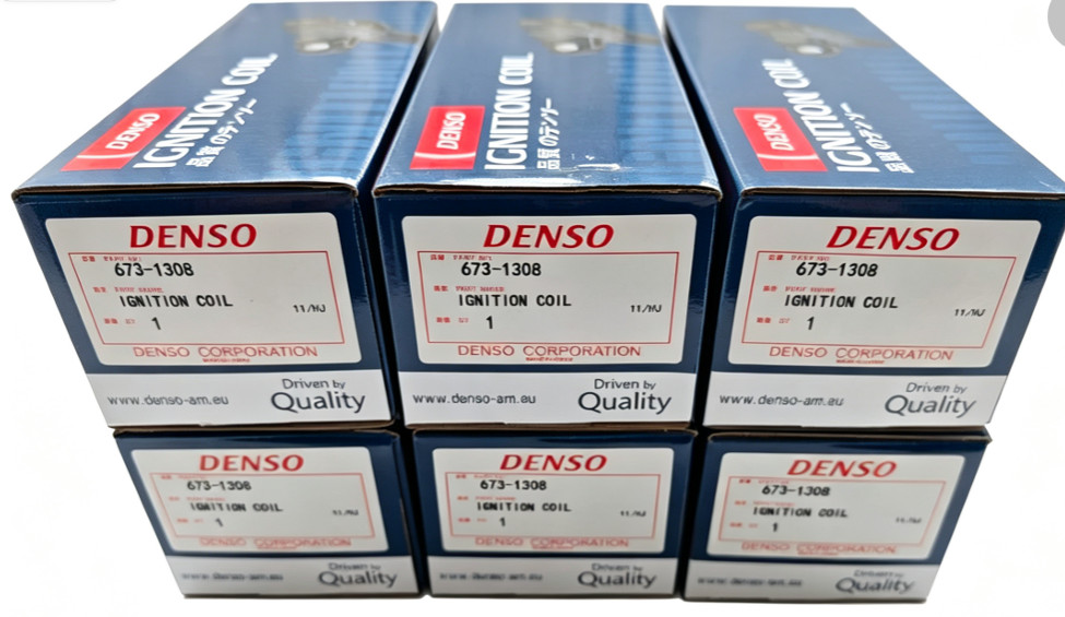 6 pack DENSO Ignition Coil 90919-02248 for 2005-2015 Toyota Tacoma 4.0L V6 New