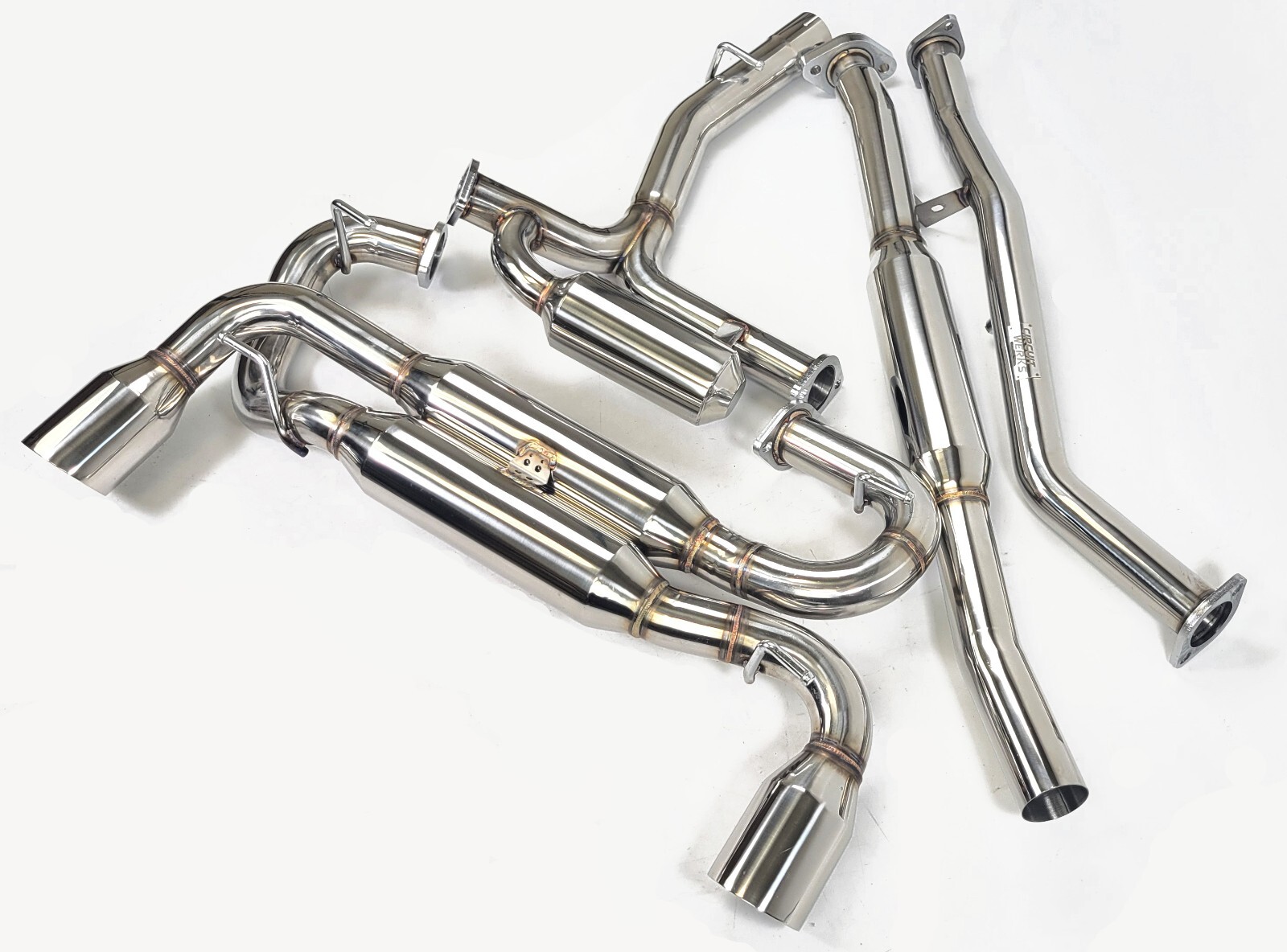 13-26 Subaru BRZ, Scion FRS, FR-S, Toyota FT86 GT86, GR86 Dual Mufflered Exhaust