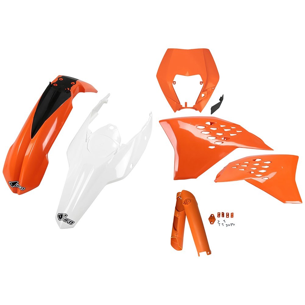 UFO PLAST Full Plastic Kit for KTM XC-W/XCF-W/EXC-R 2008-2011 - KTKIT520F@999W