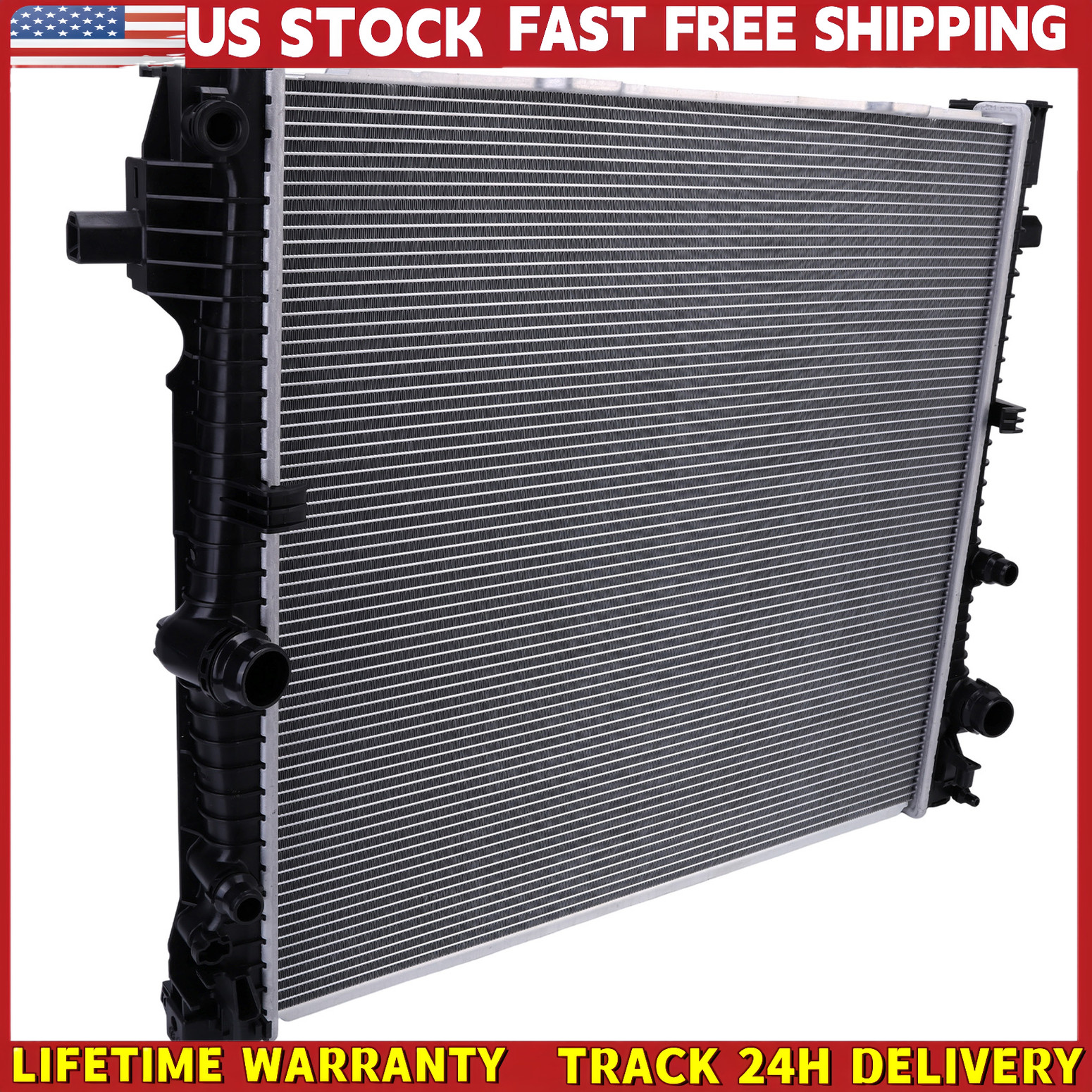 17118665241 For BMW X3M X4M F97 F98 2020-2024 US NEW Main Radiator Cooling Assy