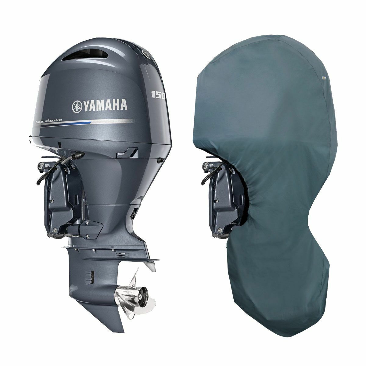 Oceansouth Outboard Covers for Yamaha F150 (Inline 4 – 2.7L) Year 2015>