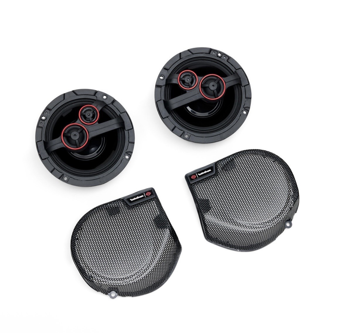 HARLEY-DAVIDSON AUDIO POWERED BY ROCKFORD - STAGE III FAIRING SPEAKERS 76001456