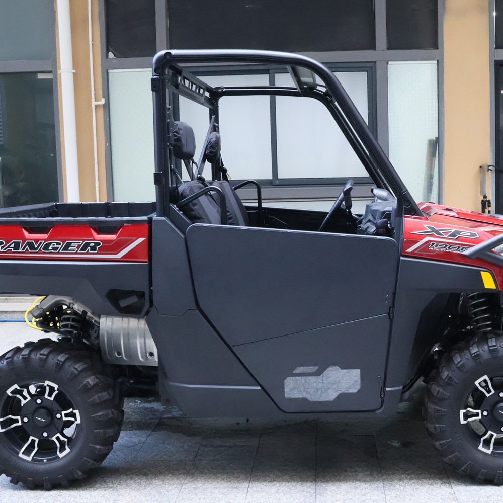 2pc Aluminum Door Powder Coated for Polaris Ranger XP 1000/Ranger 1000 Hard Door