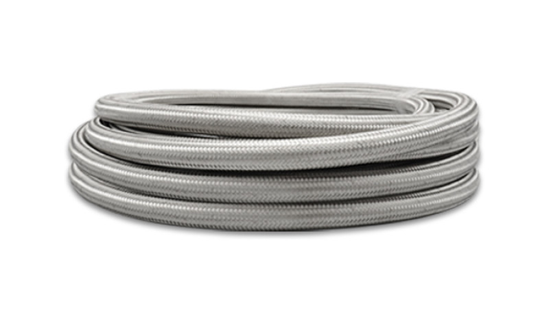Vibrant For 18432 SS Braided Flex Hose With PTFE Liner -12 AN 20ft Roll