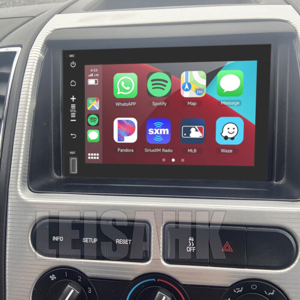 For 2007-2010 Ford Edge Wifi Apple CarPlay Car Radio Android 12.0 GPS Navi FM